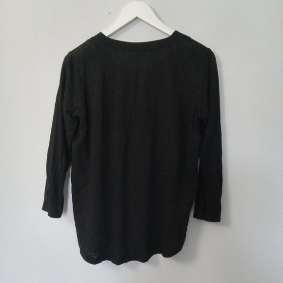 SANDRO // Lace Front Shirt - Picture 5 of 9